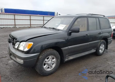 2000 Lexus Lx 470 from USA, damaged, VIN JT6HT00W0Y0111570